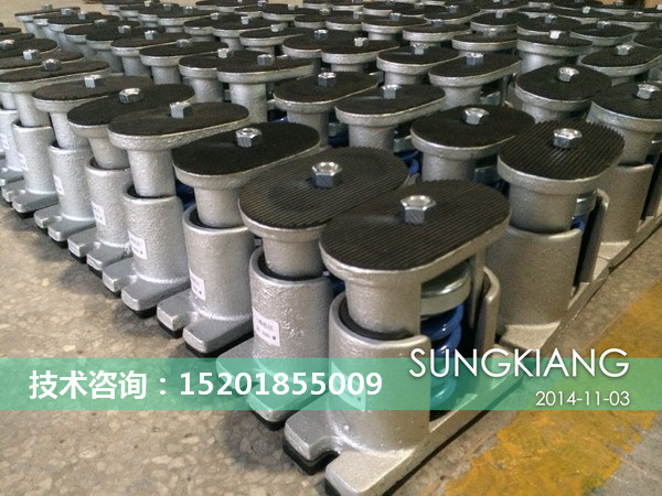 风机弹簧减震器使用案例 风机弹簧减震器使用案例